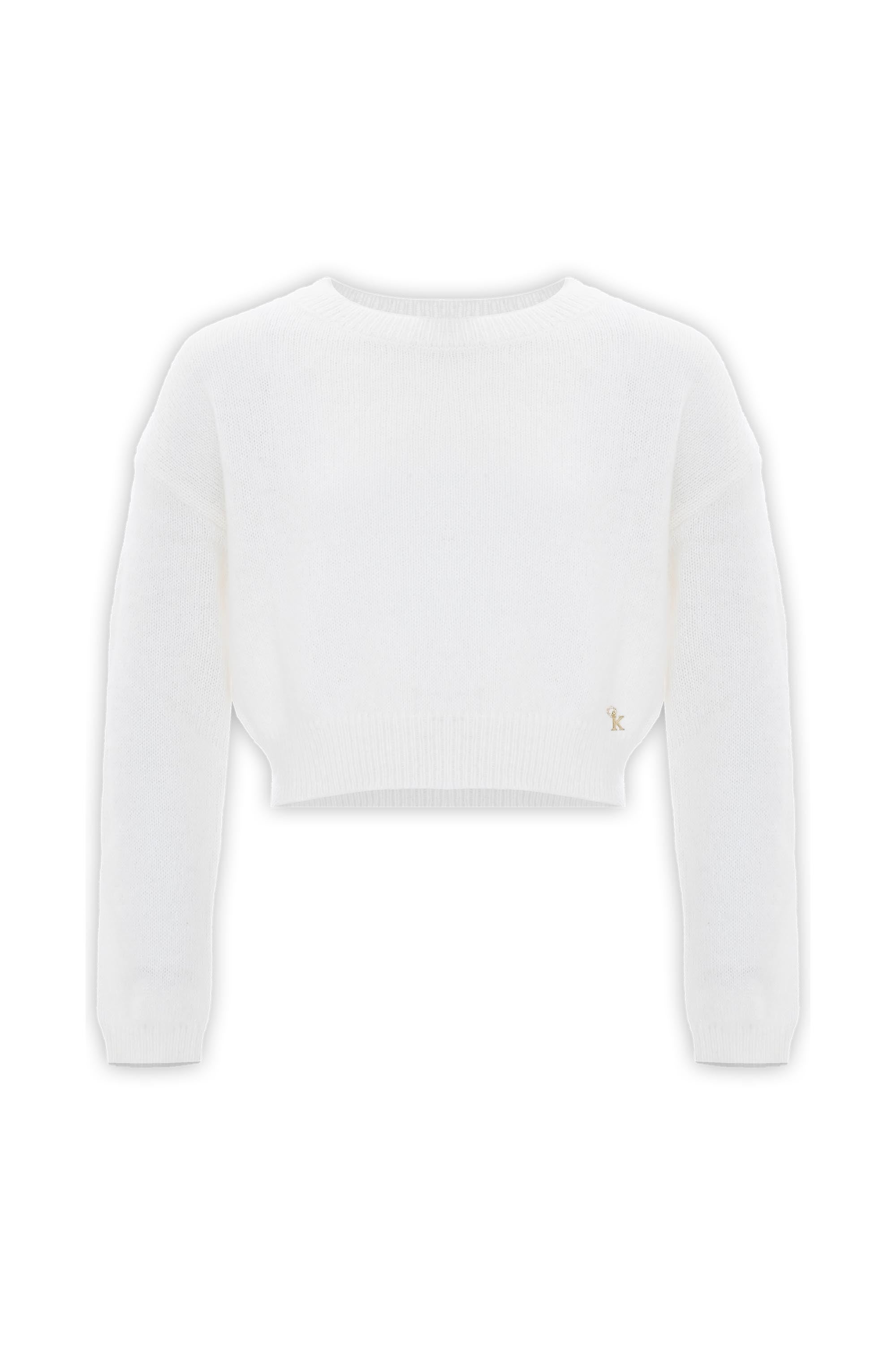 Trendy short lightly ribbed sweatshirt - Sweatshirt M/L NUMERIC