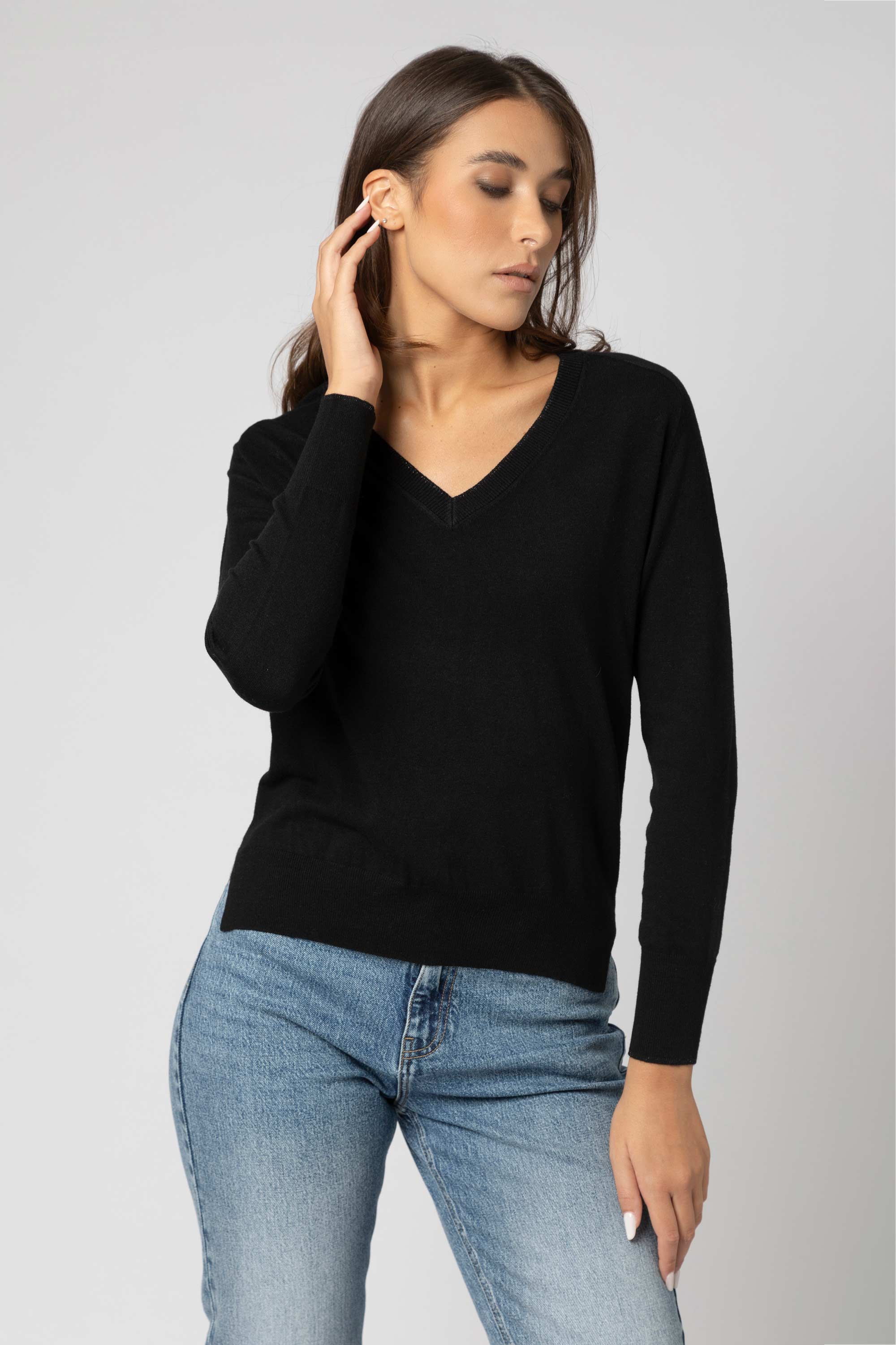 Maglia Sblusata Con Fascione E Taglio Dietro Spalla Amer – Nuova Con Etichetta, Viscosa