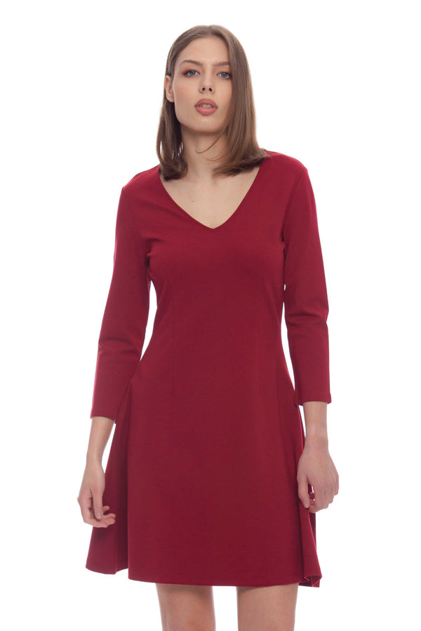 Passepartout dress with flowing lines - Dress ALFBER