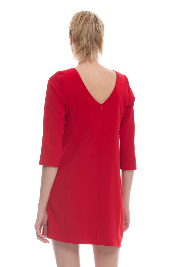 Straight-cut mid-length dress - Dress TAERANN