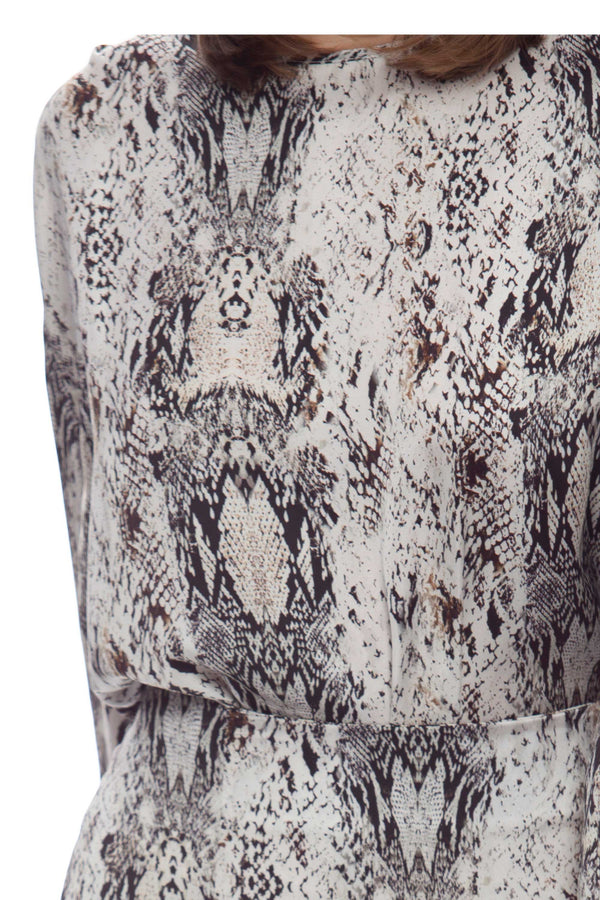 Loose blouse in animal print - Blouse RODJARO