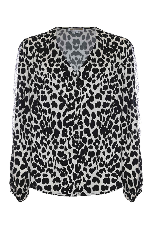 Animal print blouse - Blouse BINLON