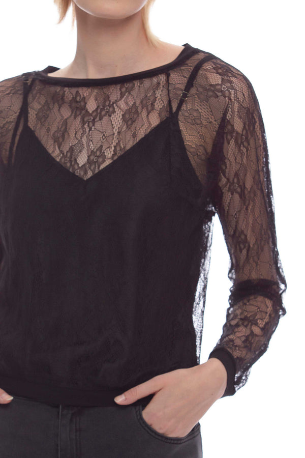 Blusa in pizzo - Blusa PHAA
