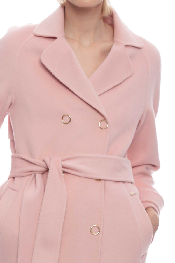 Women's belted coat - Coat HUANLI