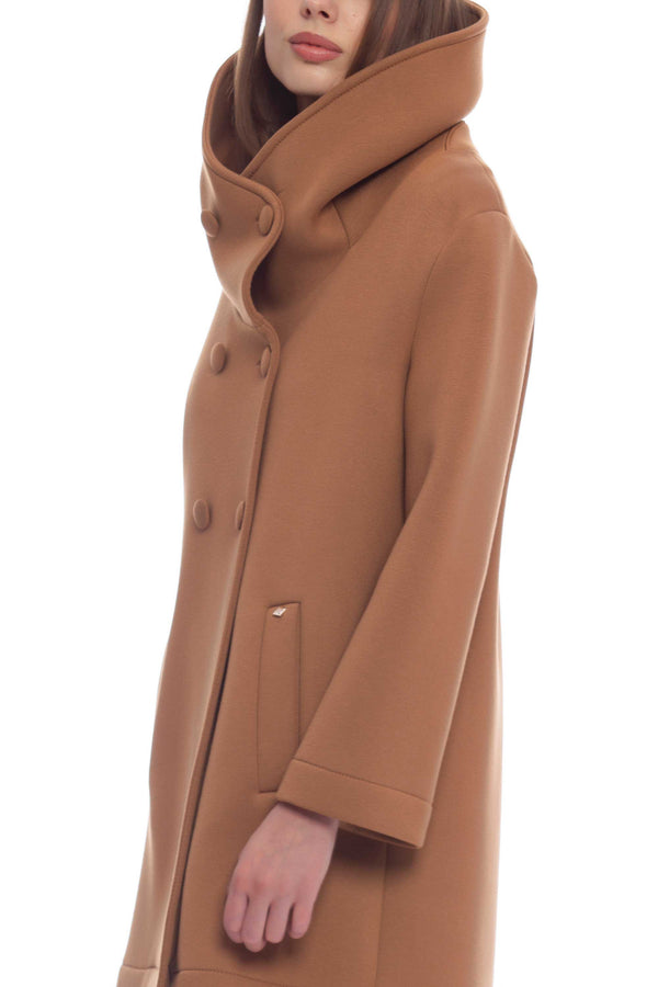 Short coat with animal print - Coat LYRATH