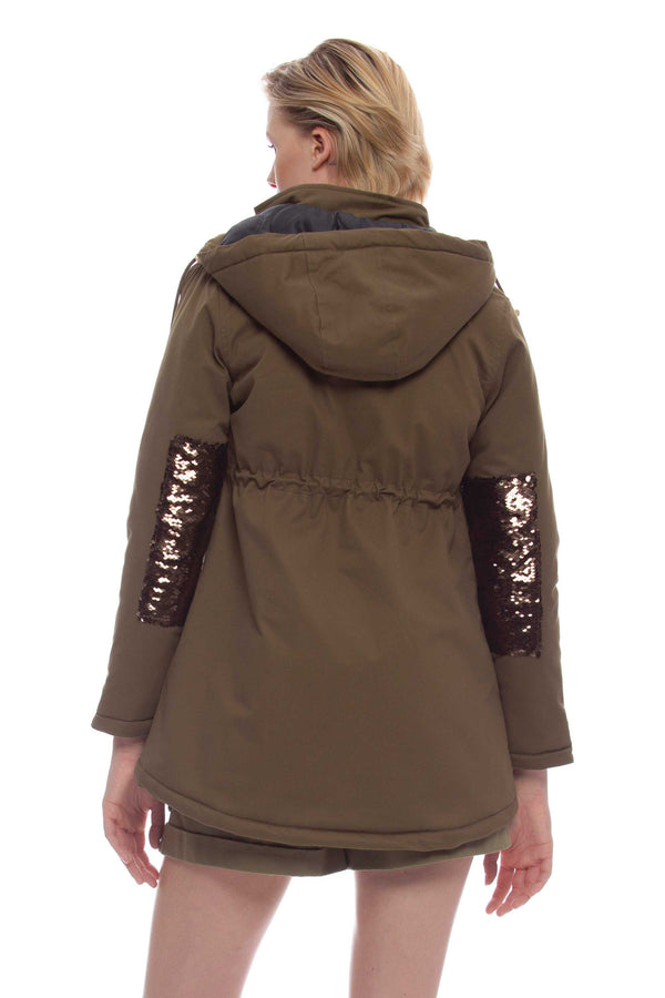 Parka jacket with drawstring - Down jacket DALORETHEN