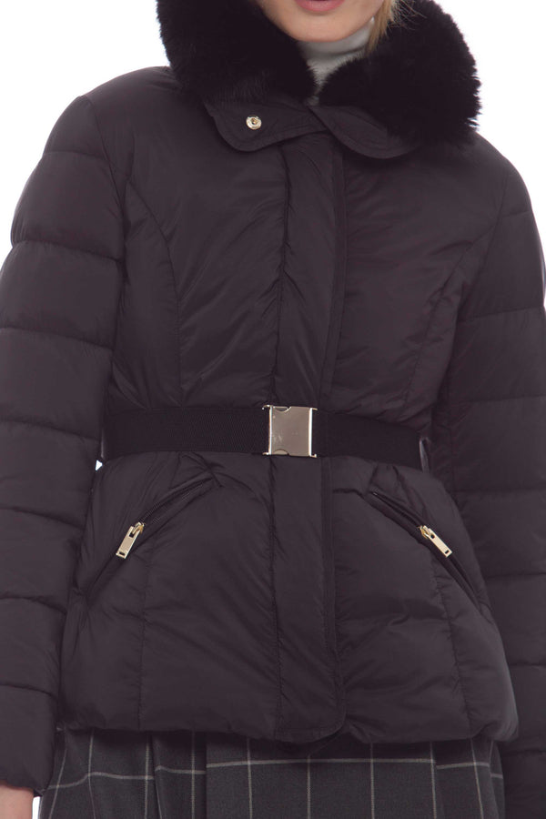 Short down jacket with belt - Down jacket CRULELL