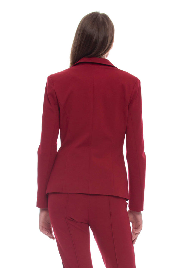 Elegant fitted jacket with button - Jacket AVLOSS