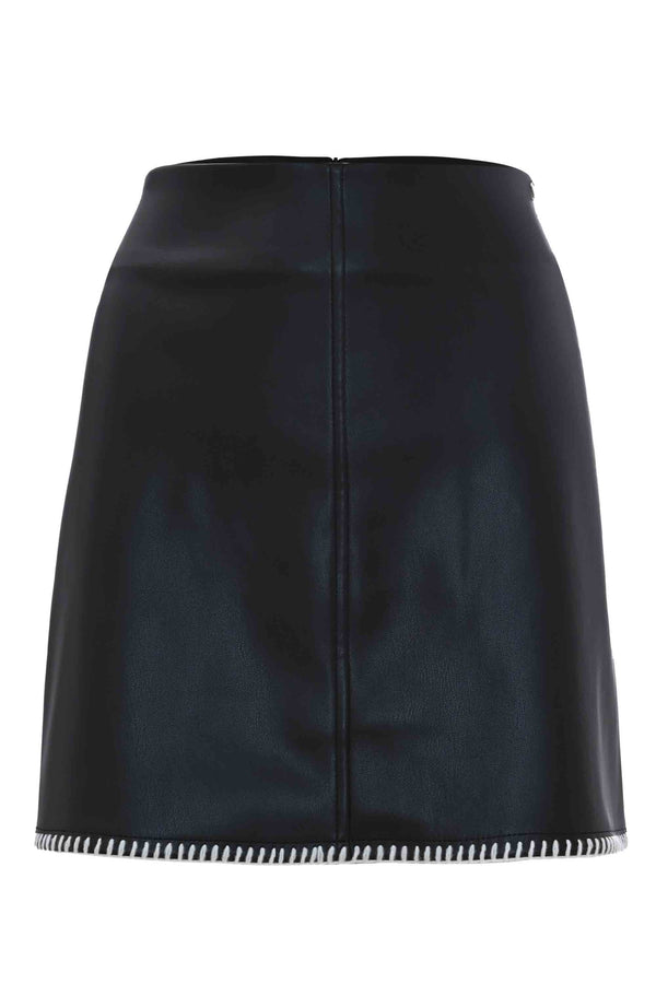 Short skirt with contrasting trim - Skirt LAIRETH