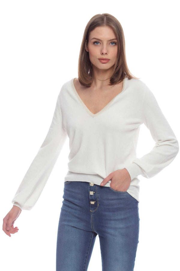 Long-sleeved sweater in viscose blend - Sweater  VURRIK