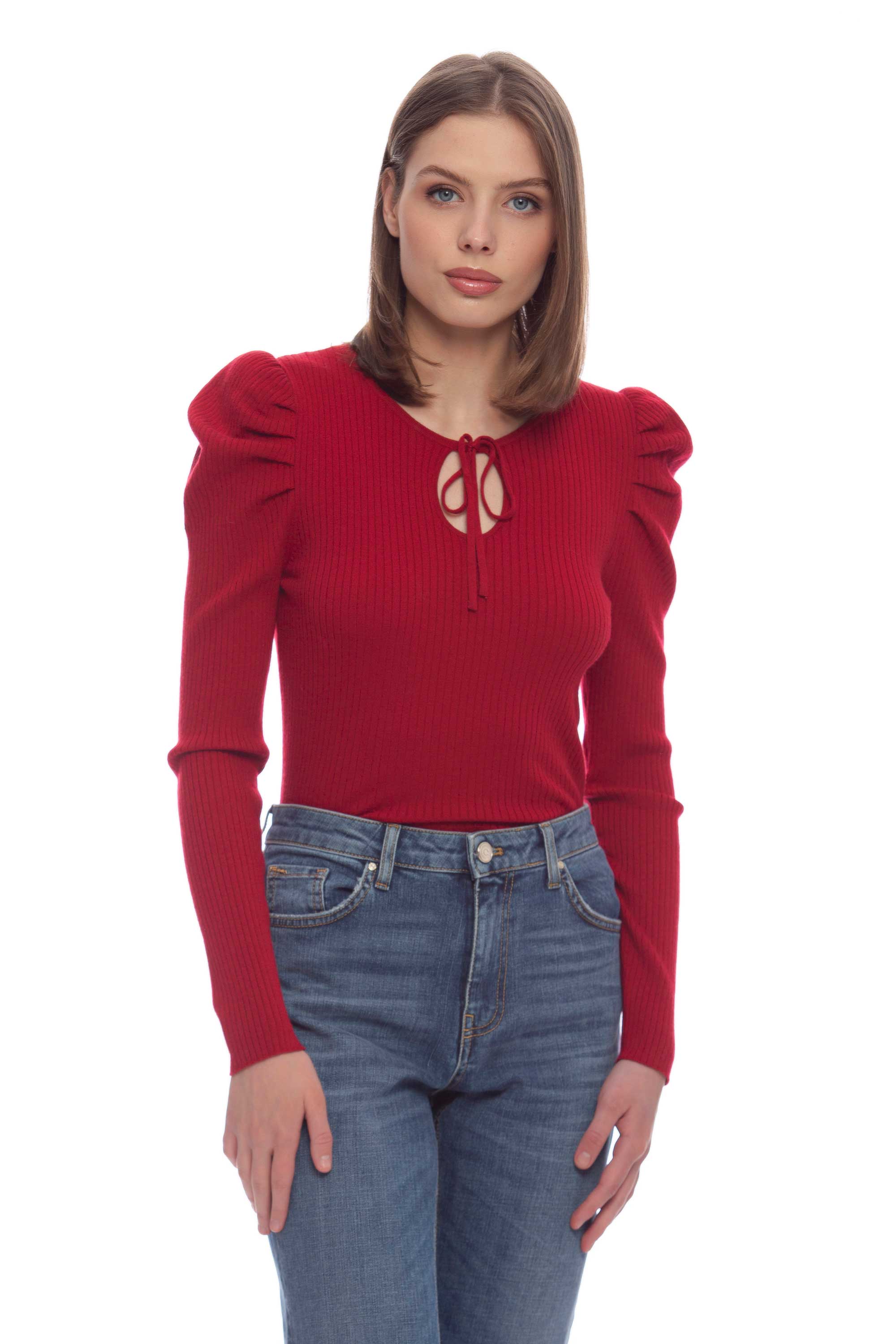 Splendid puff best sale sleeve sweater