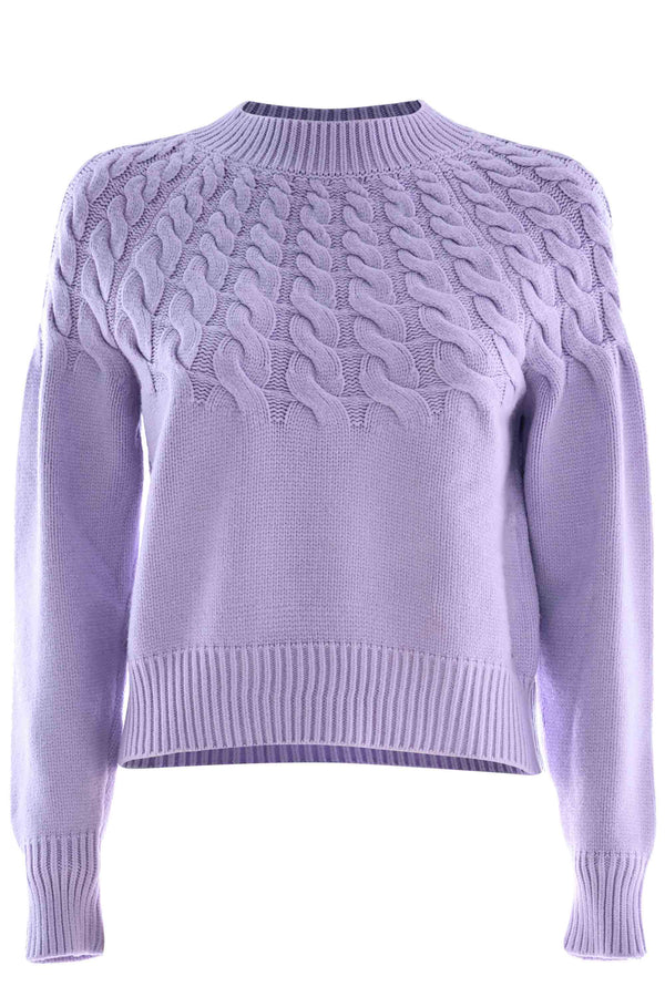 Elegant cable-knit jumper - Sweater  MARAJAL