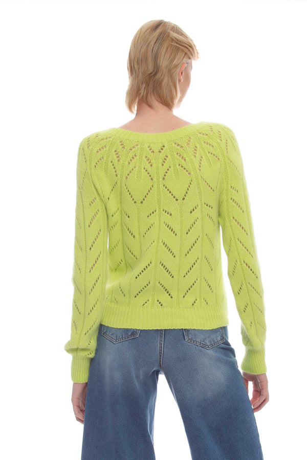 Soft sweater in angora blend - Sweater  DRENILL