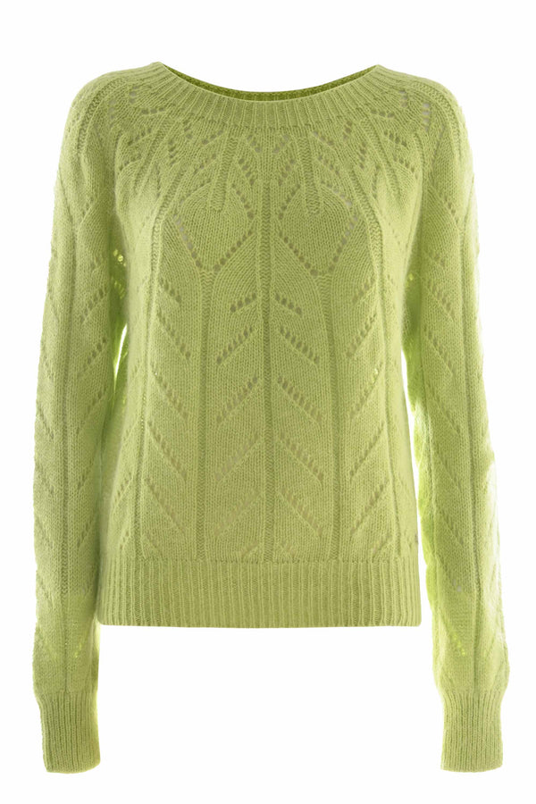 Soft sweater in angora blend - Sweater  DRENILL