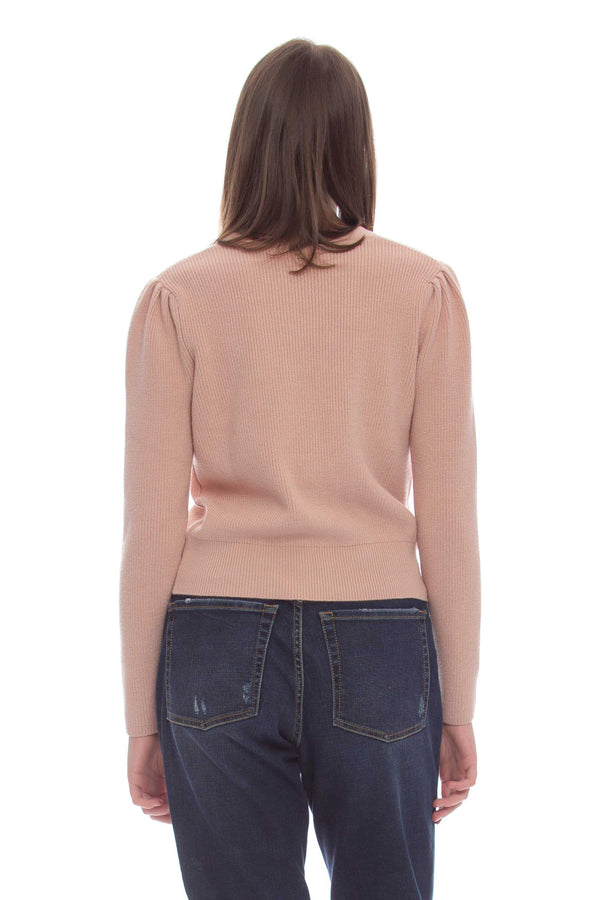 Long-sleeved sweater in viscose blend - Sweater  LAERERR