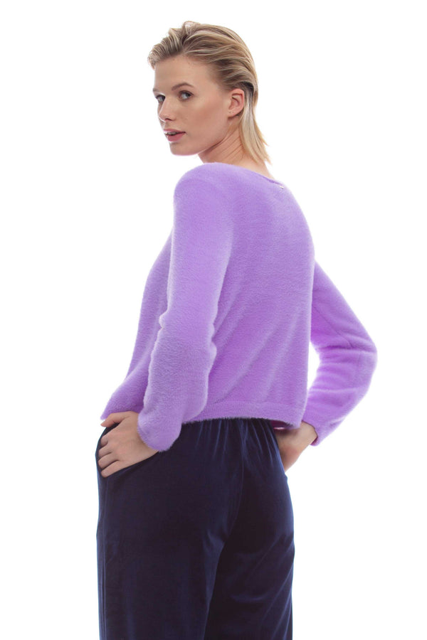 Long-sleeved sweater with buttons - Sweater  ARAVINN