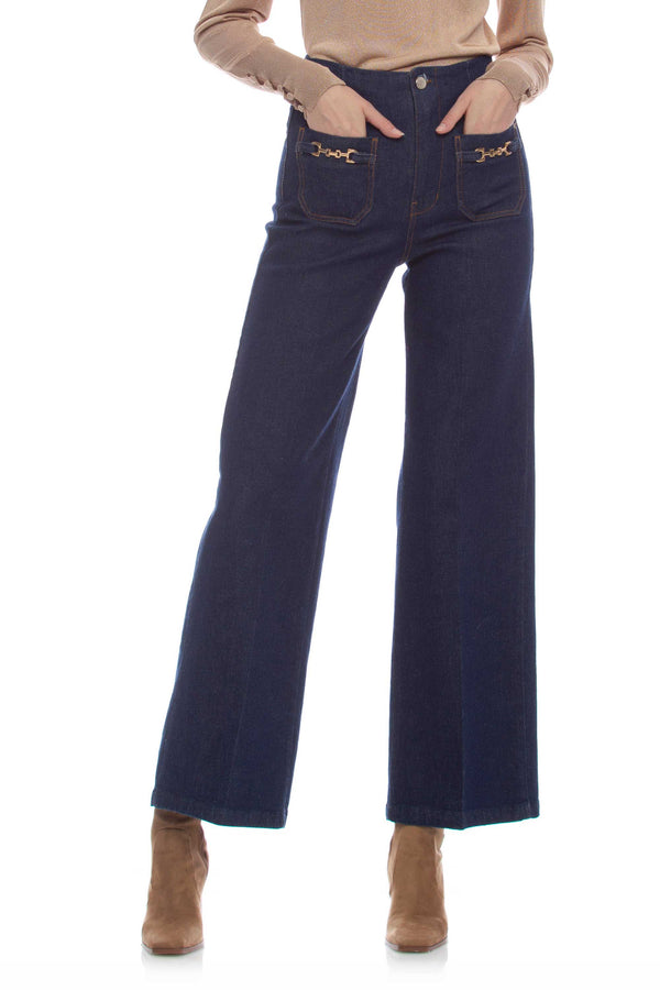 Jeans eleganti a vita alta - Pantalone Denim BEYMAN
