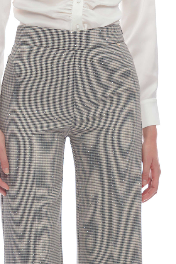 Elegant checked trousers - Trousers CYNARR
