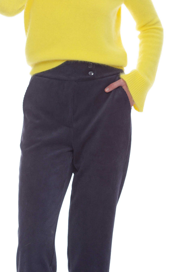 Velvet carrot trousers - Trousers BAYDAR