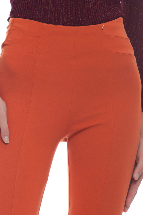 Elegant skinny trousers in viscose - Trousers BERLEW