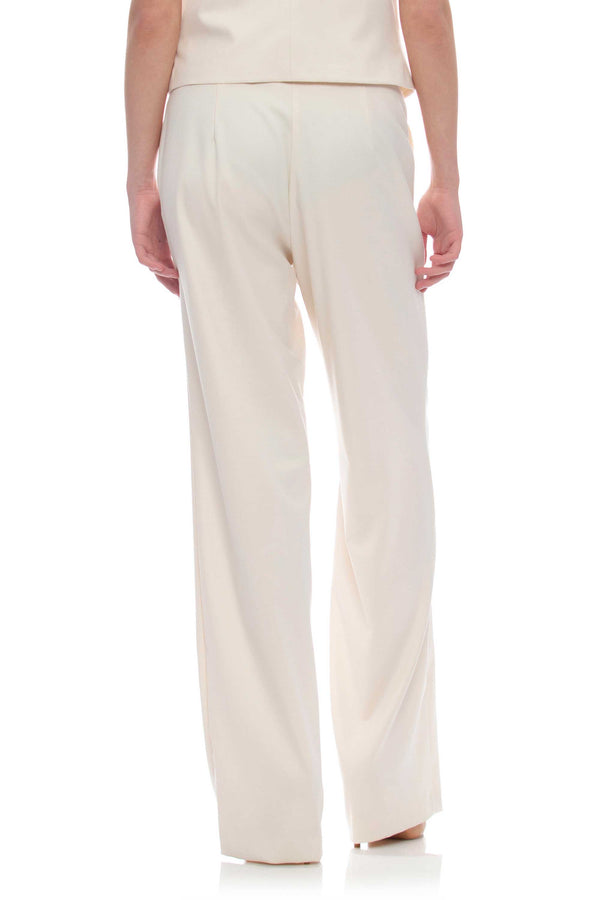 Elegant trousers with flared bottoms - Trousers BOBIS