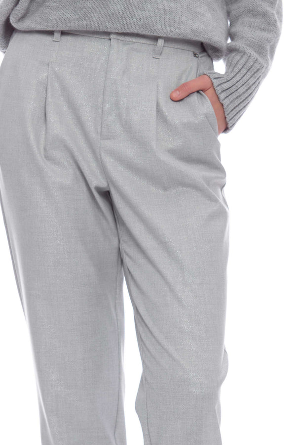 Pantalon en viscose mélangée avec bande élastique - Pantalon JOJMA