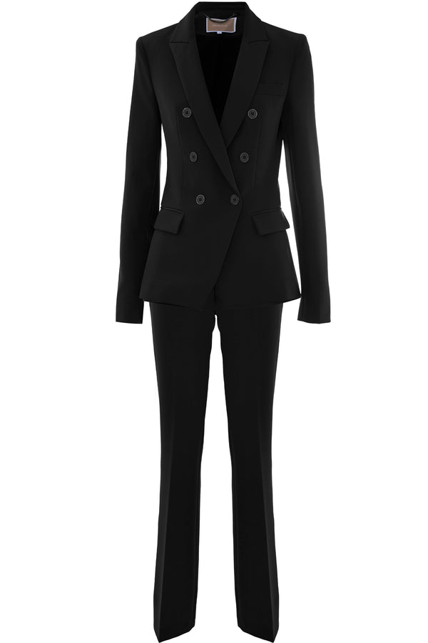 Elegant lined jacket-trouser suit - Suit Jacket-Trousers BIJAL