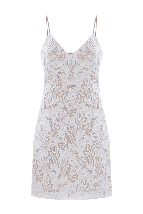 Vestidos cortos floral de encaje - Vestido AIDA