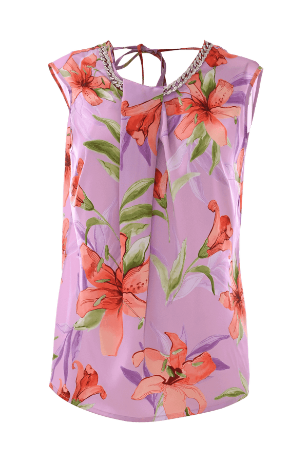 Blusa con estampado floral - Blusa LORENZA