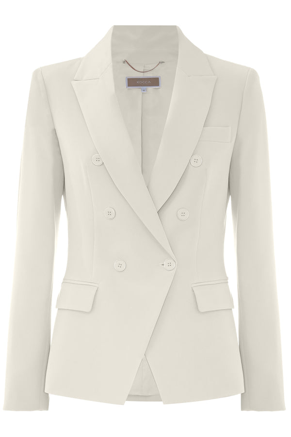 Double-breasted jacket with lapel neckline - Jacket SAKURA