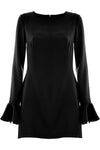 Long-sleeved mini dress with ruffles - Dress AMAYA