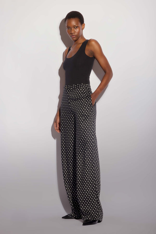 Patterned trousers in a relaxed fit - Trousers LORENZ