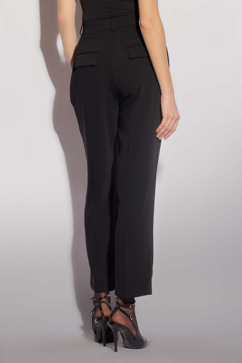 Elegant pleated trousers with pockets - Trousers ISIDOR