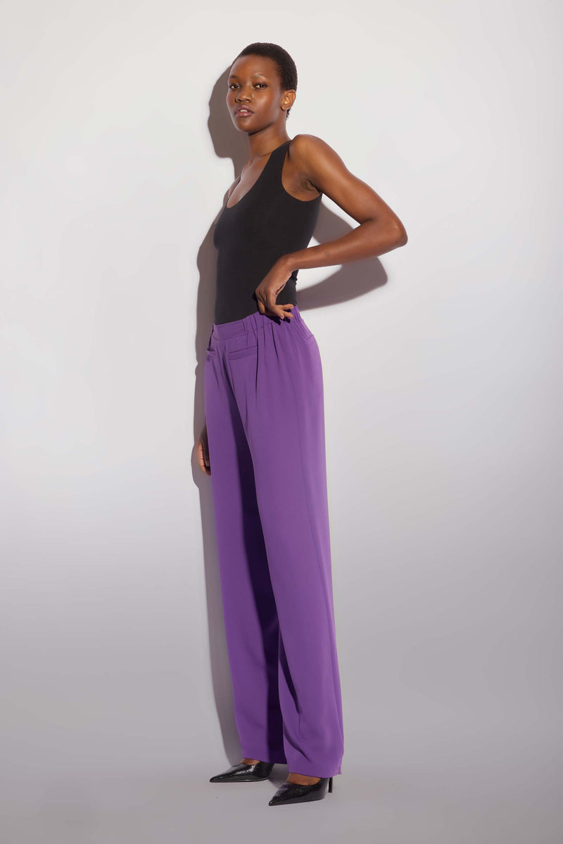 Trousers with an elasticated waistband and pockets - Trousers CYPRIEN