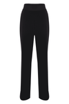 Straight leg trousers with shiny details - Trousers ARNALDA