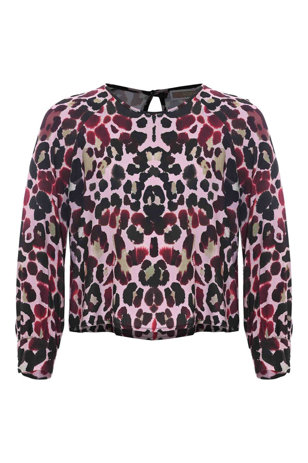 Patterned blouse - Blouse BOCE