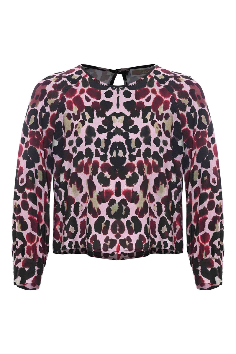 Patterned blouse - Blouse BOCE