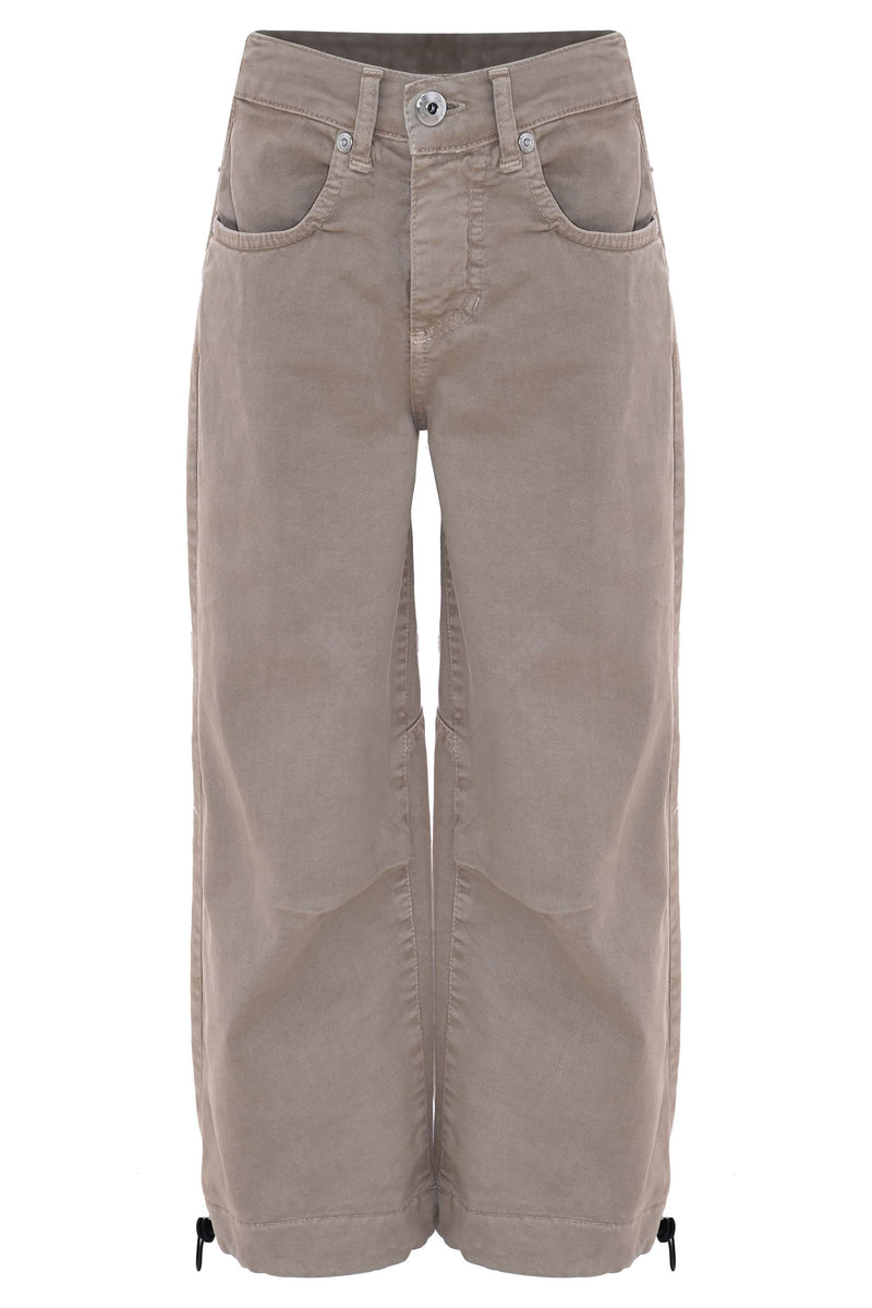 Beige Casual Pants - Pants ANNUAR