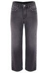 Grey Studded Jeans - Pants Denim DIDRIK