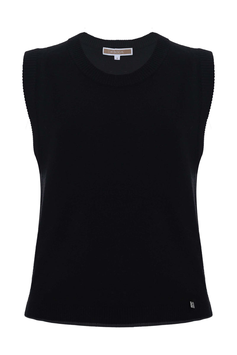 Top smanicato da ragazza - Top In Maglia SHANE