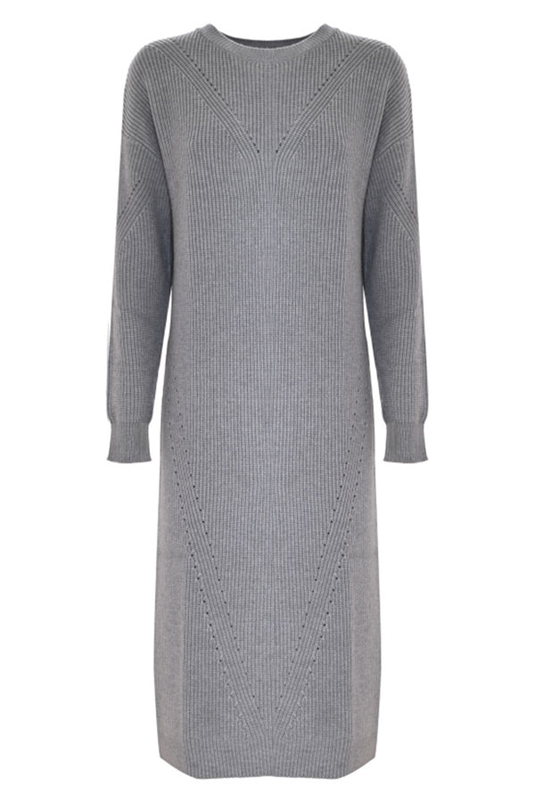 Knitted dress with openwork details - Dress In Sweater IONA