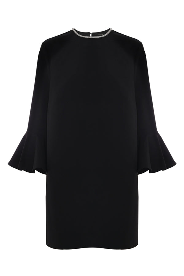 Dress with bold bell sleeves - Dress PHILIP