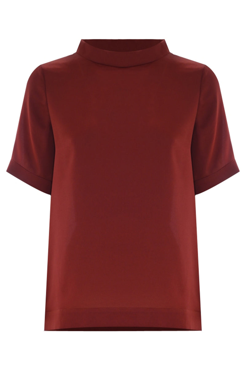 Blusa con collo a cratere - Blusa DEBORAH