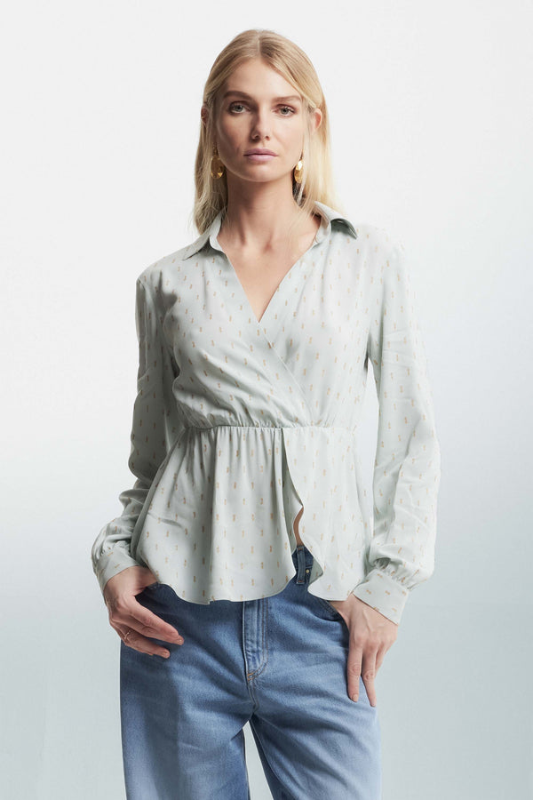 Blusa con arricciatura in vita - Blusa PHILO