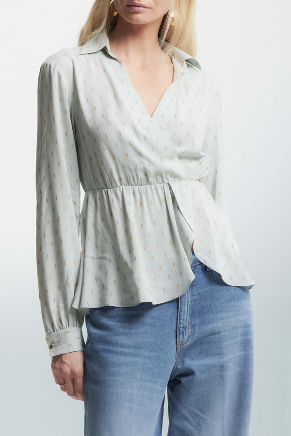 Blusa con arricciatura in vita - Blusa PHILO