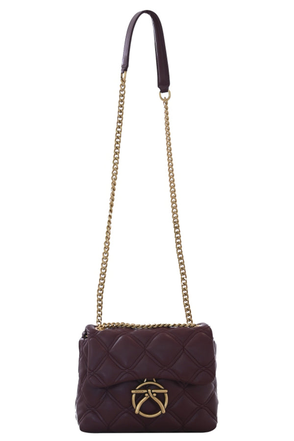 Crossbody bag with a chain and logo - Borsa Small PADNAFFYS