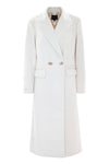 Long belted coat with jewelled buttons - Coat BRYAN