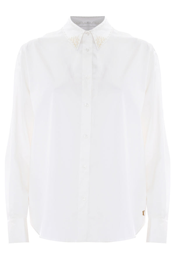 Shirt with details on the collar - Shirt KONZ