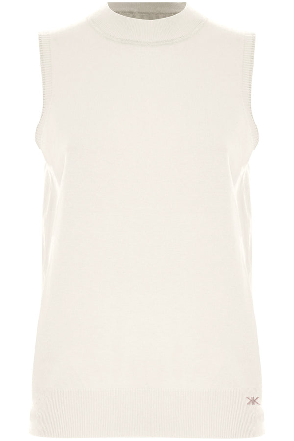 Tank top with a high neck - Canotta INGIL