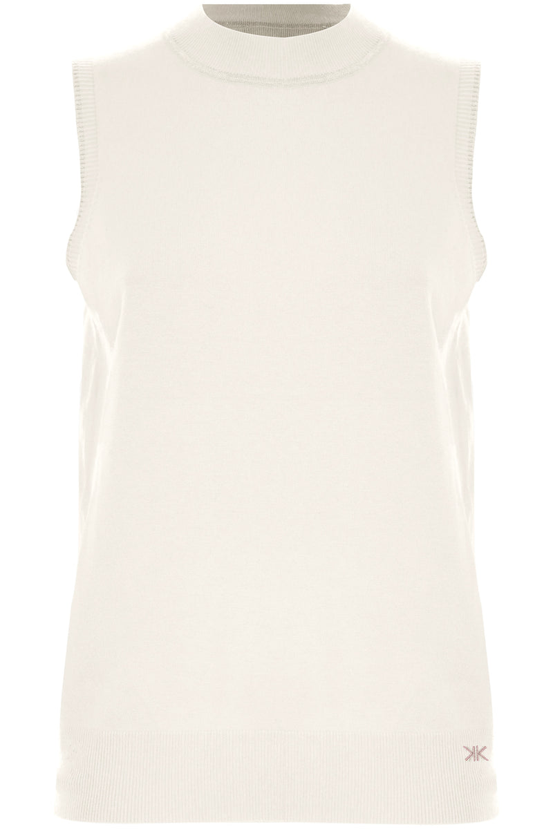 Tank top with a high neck - Canotta INGIL